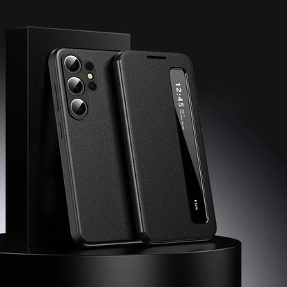 Galaxy S26 Ultra Smart View Window Flip Case