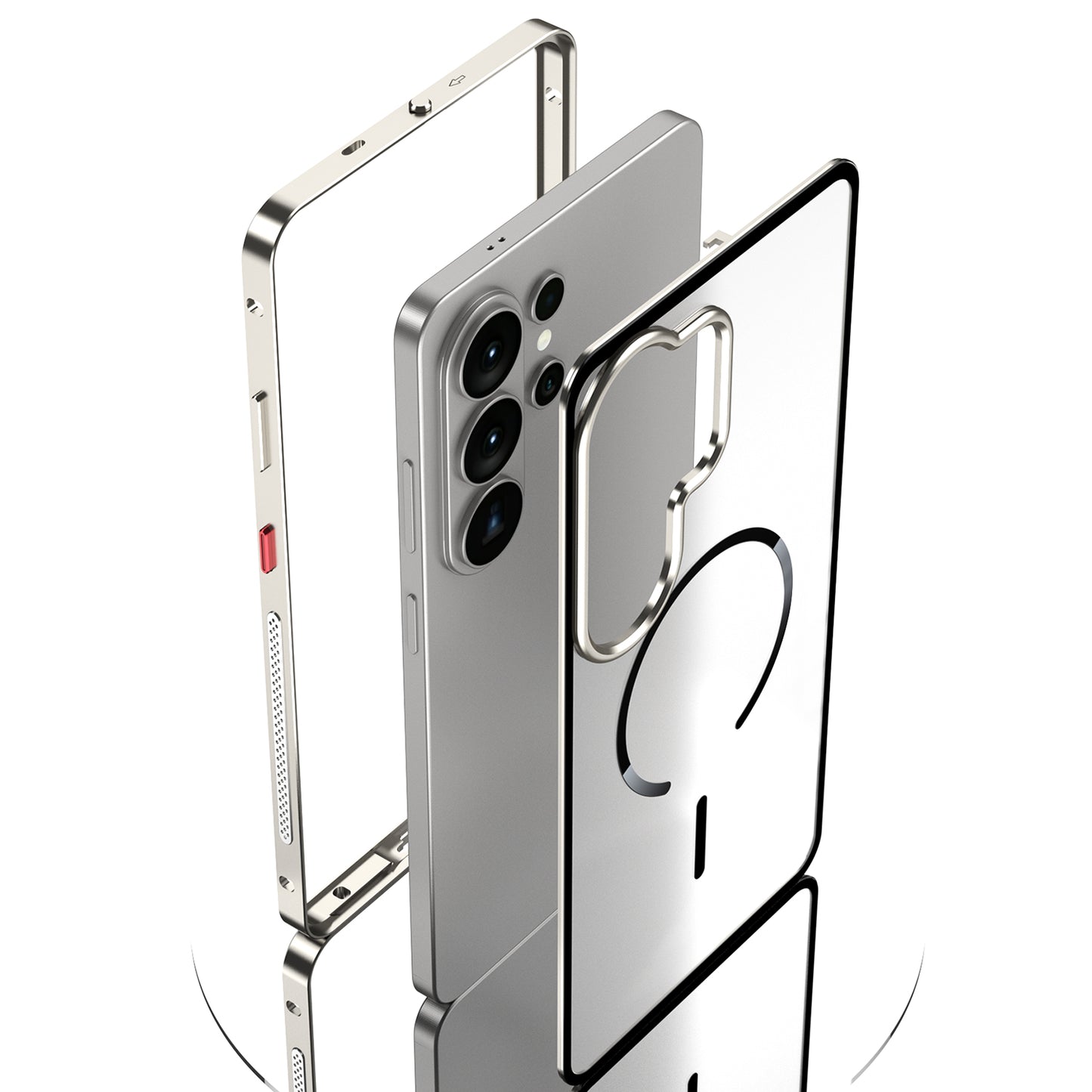 Galaxy S26 Ultra Metal Frame Magnetic Phone Cases